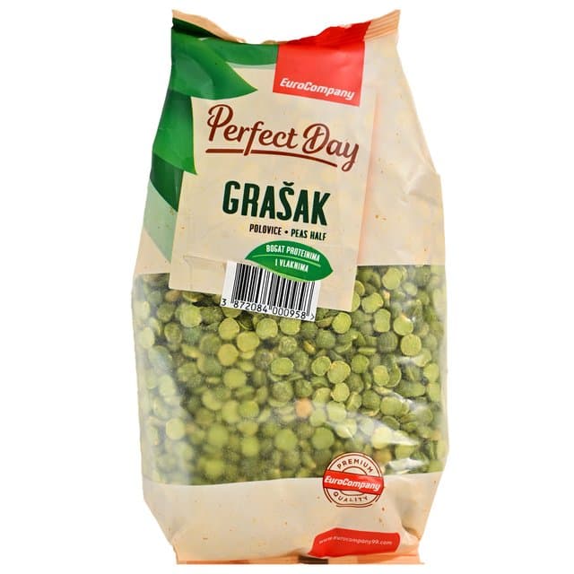 GRAŠAK POLOVIC 500 g ZELENE EUROCOMPANY
