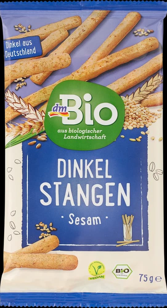 dmBio štap.od pira sa sezamom 75g
