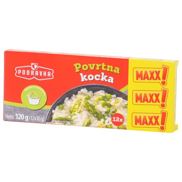 KOCKA POVRTNA 120 g MAXX