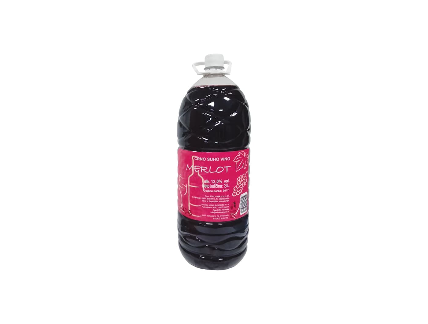 VINO MERLOT 3 L PET
