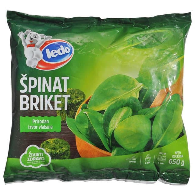 Špinat briket