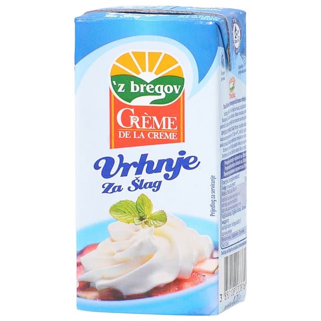 VRHNJE ZA ŠLAG 36%MM 200ML VINDIJA
