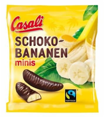 USKRS ČOKOLADNE BANANA 125g CASALI