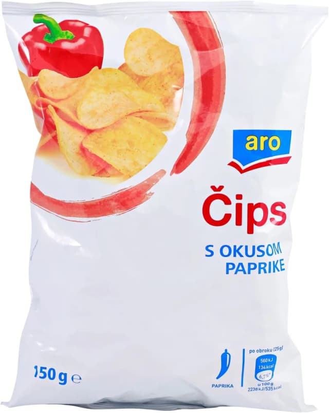 150G ARO ČIPS PAPRIKA