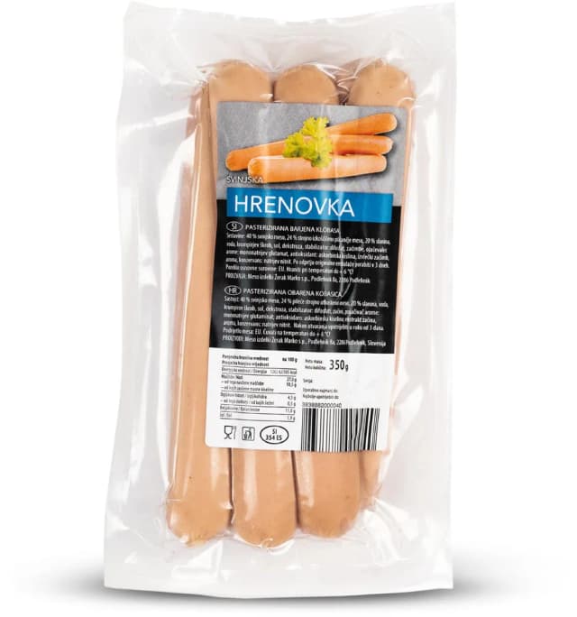 HRENOVKE SVINJSKE 350g