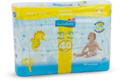 PELENE MAXI 4 BABY, 7-18 kg 40kom