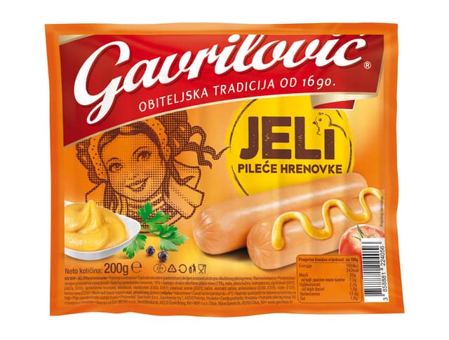 Jeli Pileće Hrenovke