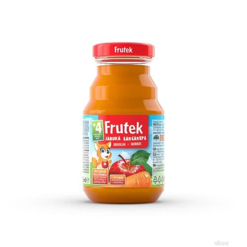 SOK FRUTEK MRKVA JABUKA 125 ml FRUCTAL
