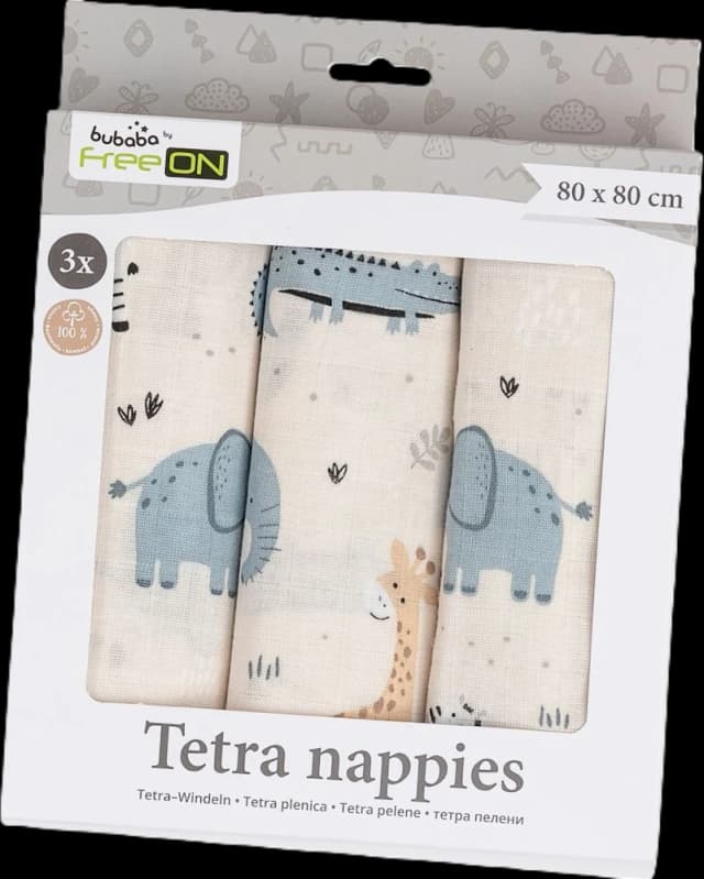 FreeON tetra pelene 3/1 safari bež OS