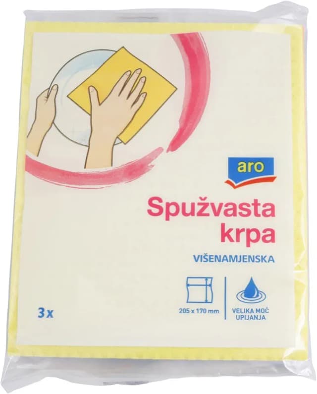 3/1 ARO SPUŽVASTA KRPA ZA SUĐE