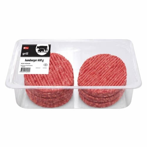 HAMBURGER 600 g K PLUS
