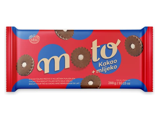 Keks Moto kakao mlijeko