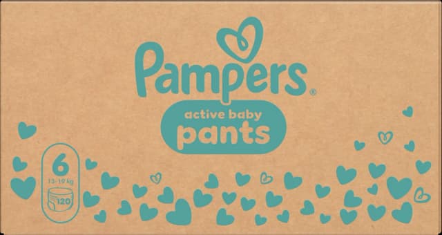 Pampers AB gać.mj.pak. vel.6 120 kom. OS