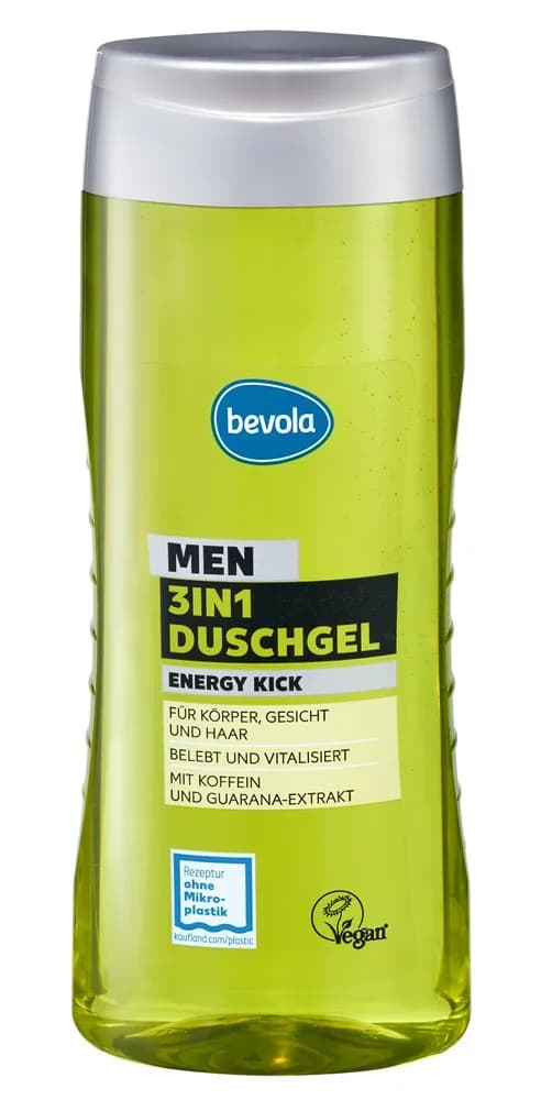 Bevola Bev.Men gel za tuširanje 3u1 Energy Kick