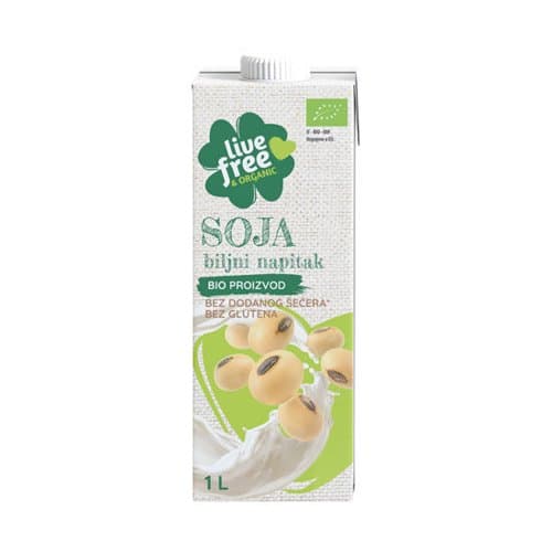 NAPITAK SOJA BILJNI 1L LIVE FREE ORGANIC