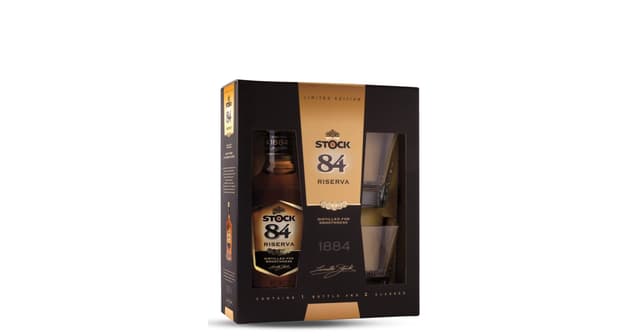 Stock 84 + 2 Čaše