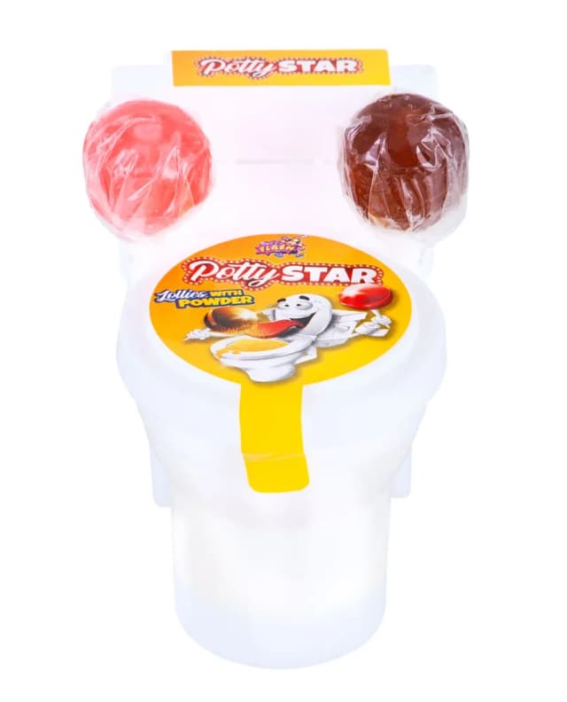 Lizalica s prahom potty star 20g
