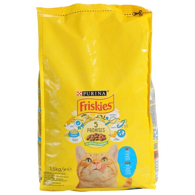 Friskies Adult Mačka Losos i Povrće