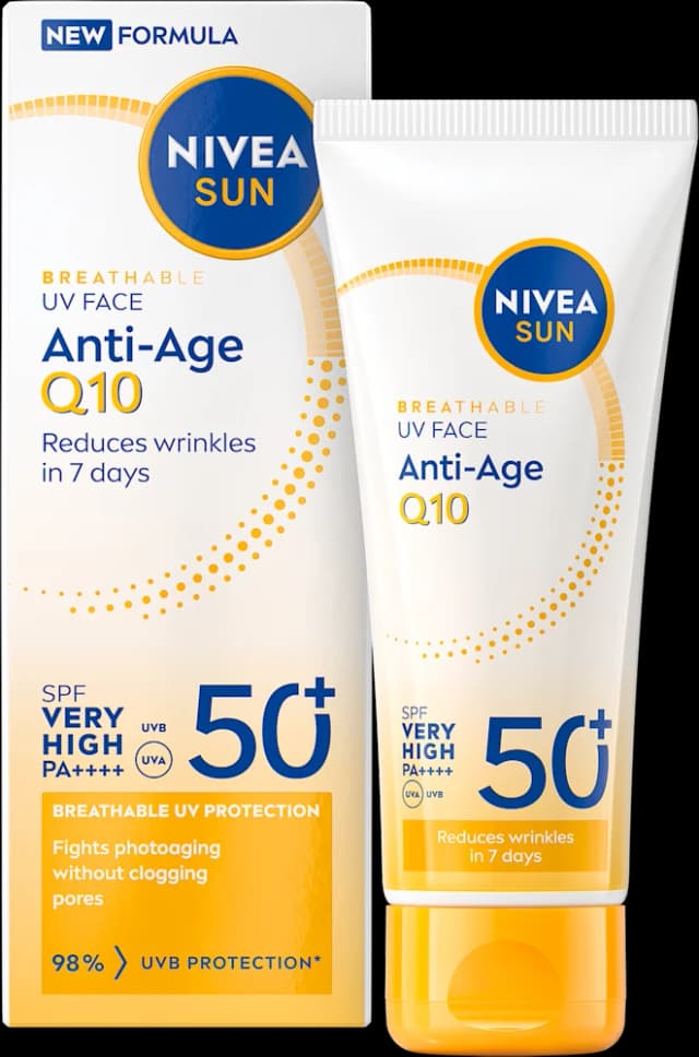 Nivea sun Anti-Age kr./lice ZF50+ 40 ml