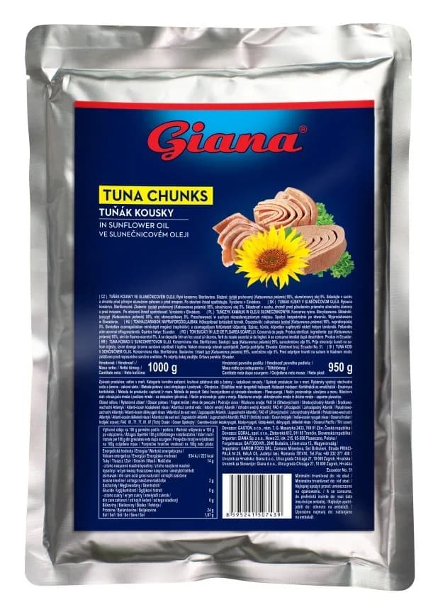 1KG GIANA TUNA KOMAD.BILJ.ULJE