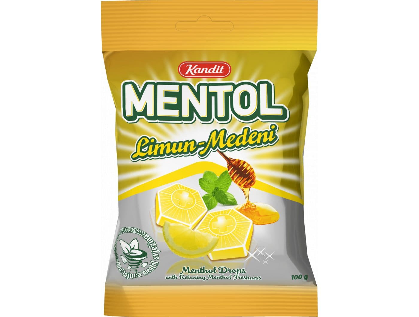 Bomboni Mentol Limun Medeni