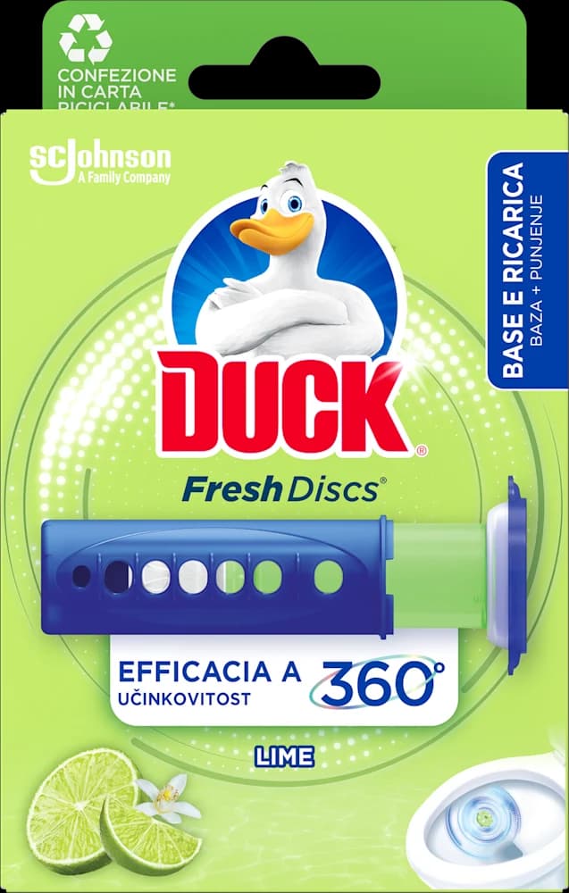 Duck Fresh Discs Lime osvježivač za WC