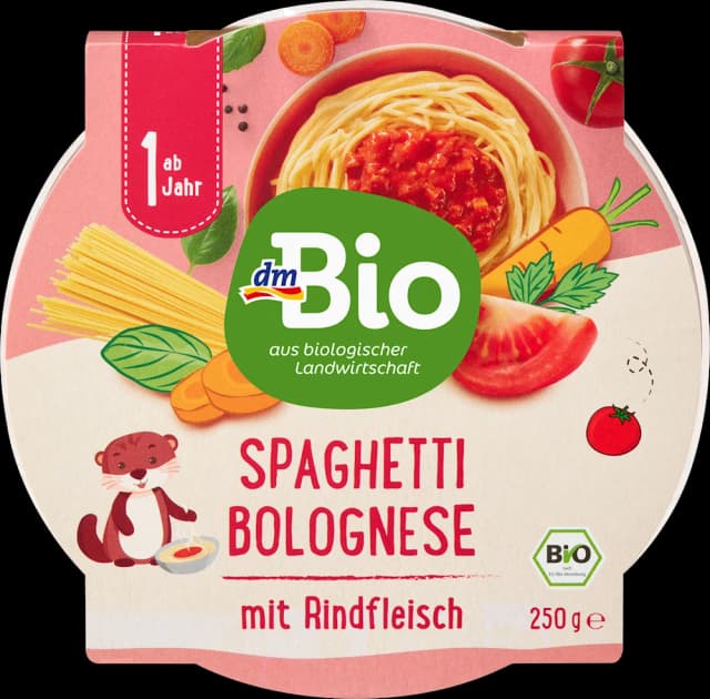 dmBio kašica špag. bolog. 12+ mj., 250 g