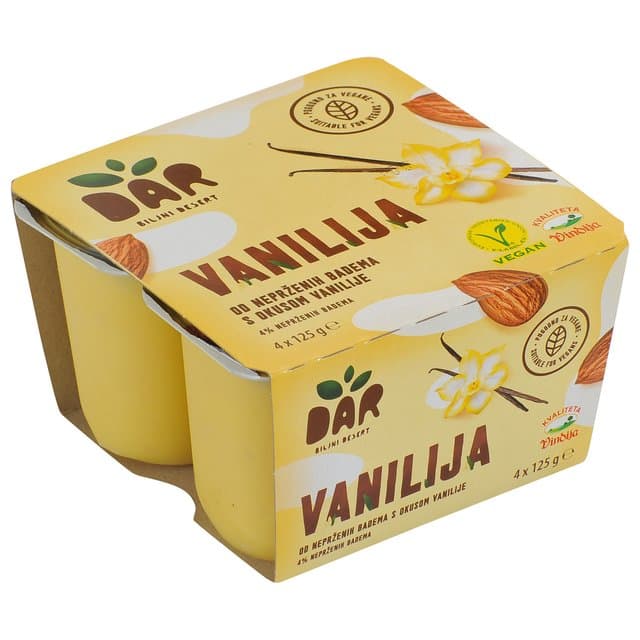 Desert vanilija 4 × 125 g