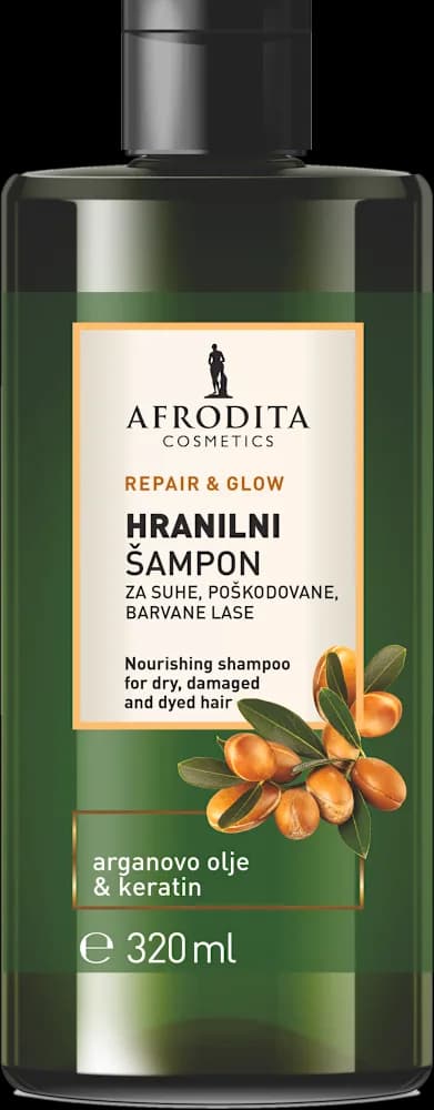 Afrodita Essence Šampon Repair&Glow za suhu i oštećenu kosu