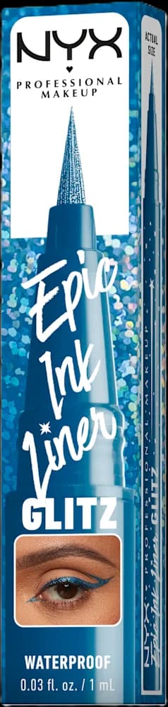 NYX tek. tuš/oči Epic Ink Liner Glitz 01