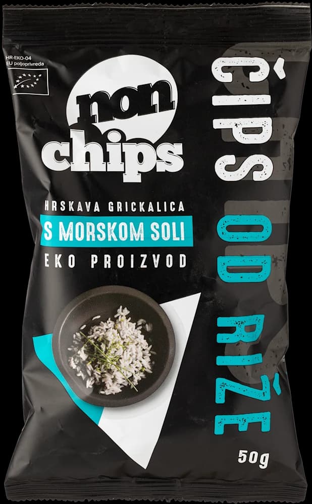 NonChips EKO čips odriže s mor.soli 50g
