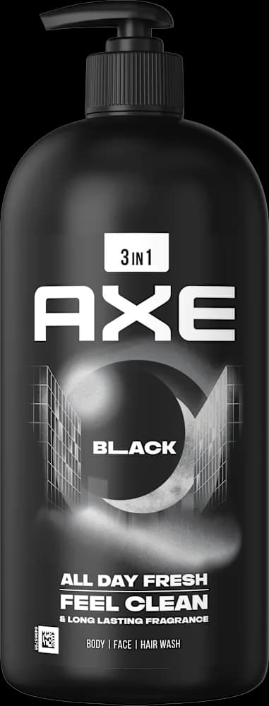 Black gel za tuširanje 900 ml
