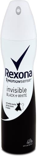 Rexona Invisible Black & White Diamond dezodorans u spreju 150 ml