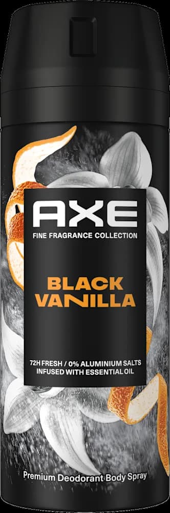 DEO AXE KENOBI BLACK VANILLA 150 ml