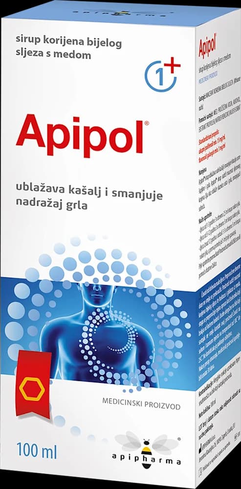 Apipol sirup protiv kašlja 100 ml
