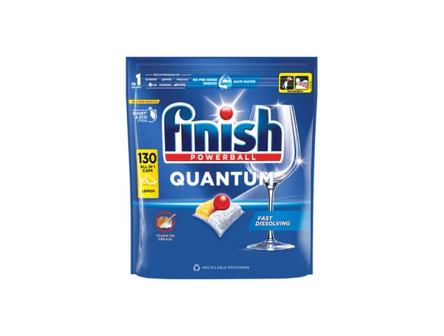 TAB FINISH QUANTUM LEMON 130 TAB