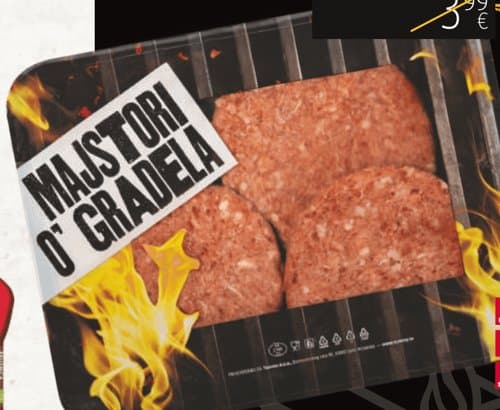 HAMBURGER 400 g MAJSTORI O'GRADELA