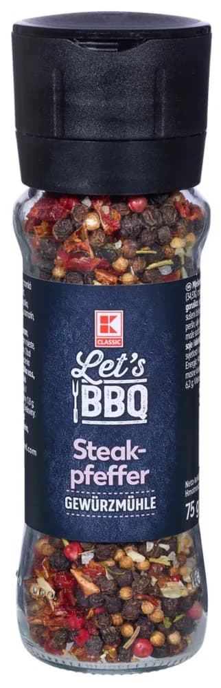 KLC. Let´s BBQ Mlinac Začin za biftek75g