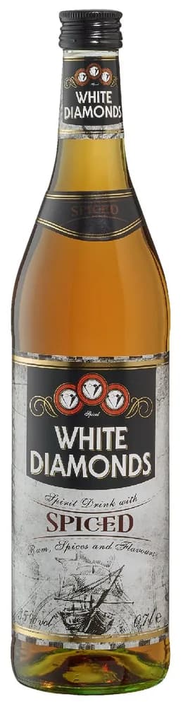 0,7L WHITE DIAMONDS RUM SPICED