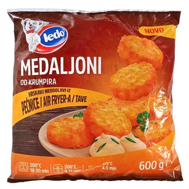 MEDALJONI OD KRUMPIRA LEDO 600 g