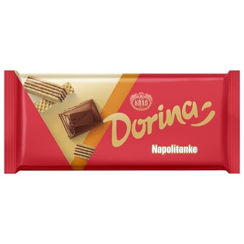 DORINA ČOKOLADA 100G NAPOLIT.
