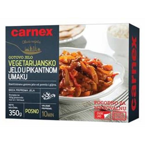 Vegetarijansko jelo u pikantnom umaku