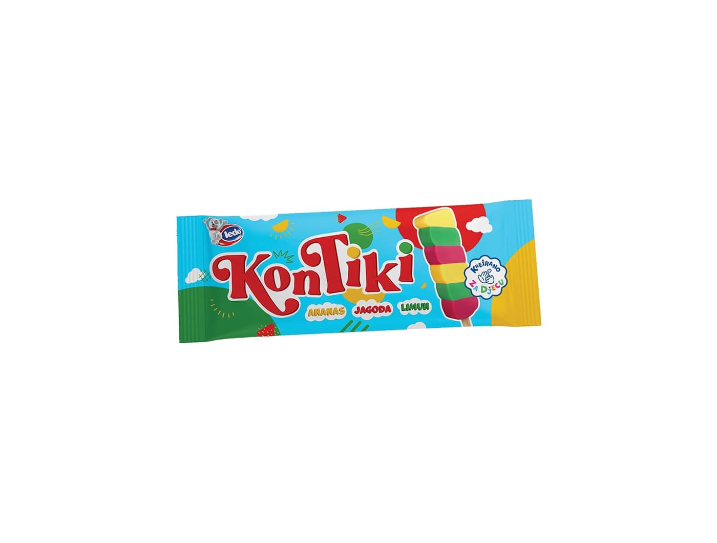 Sladoled Kontiki Jagoda