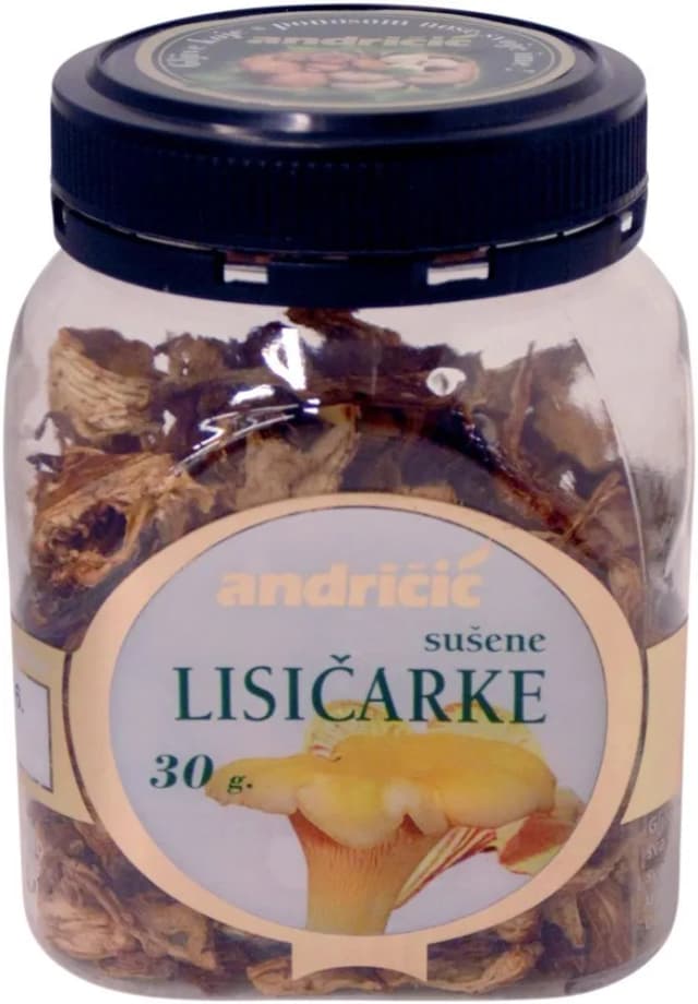 Lisičarke sušene
