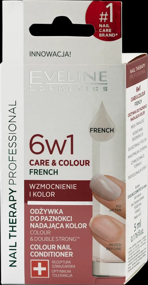 Eveline lak za nokte 6u1 french 5 ml