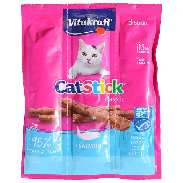 Poslastica za mačke Cat Stick Mini Losos/Pastrva