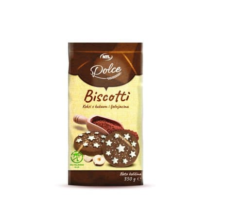 KEKS S KAKAOM I LJEŠNJACIMA 350 g FROLLINO