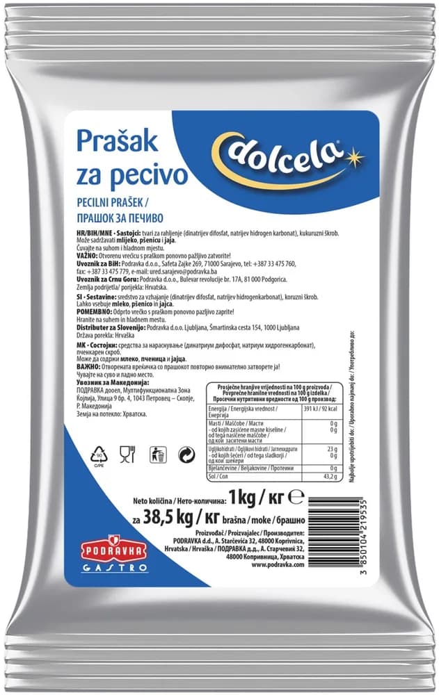 Prašak za pecivo 1 kg