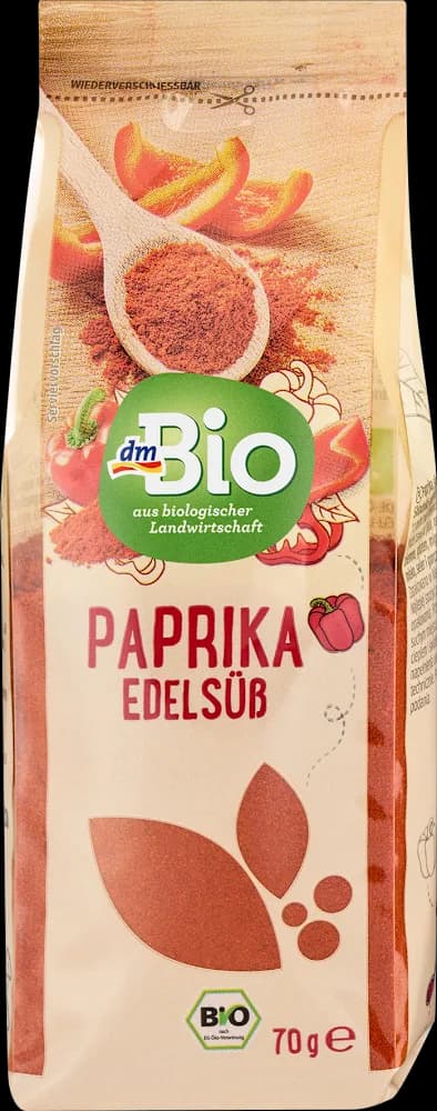 dmBio mljevena paprika slatka, 70 g