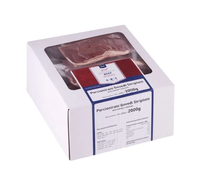 10X200G MC GOV.STRIPLOIN PORC